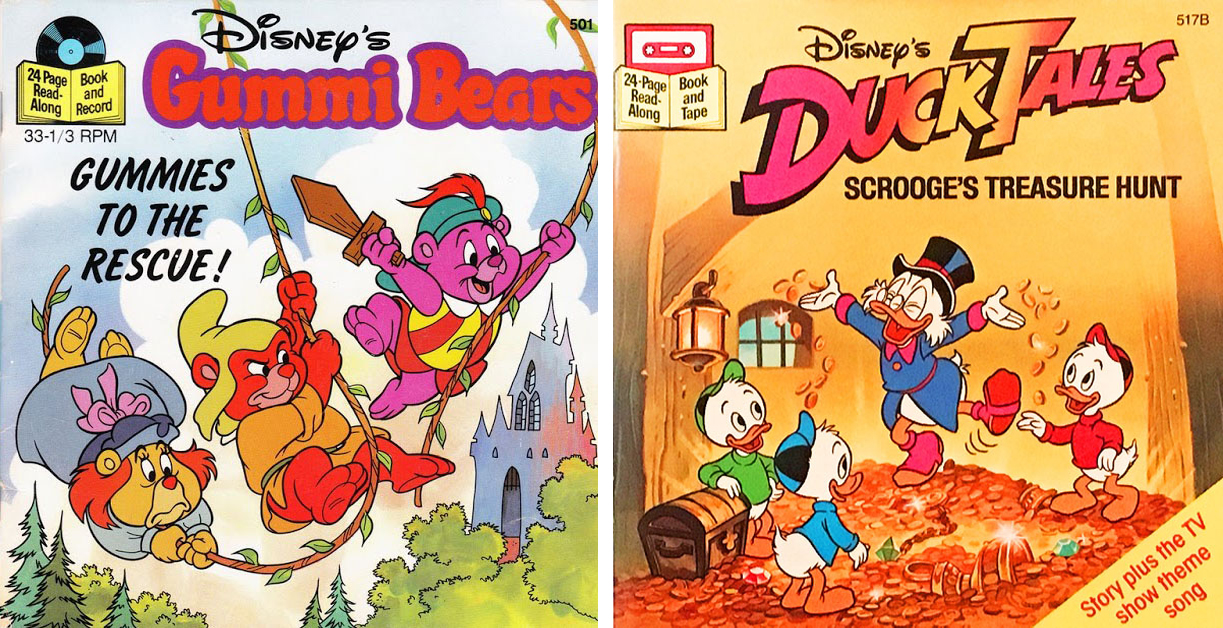 audiobooks DuckTales and Gummi Bears